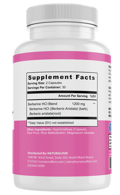 Pure Berberine Plus 1200mg